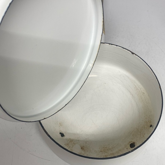 Dansk Kobenstyle France Yellow Enamel Covered Pan Cookware 4 Quart - Picture 8 of 17